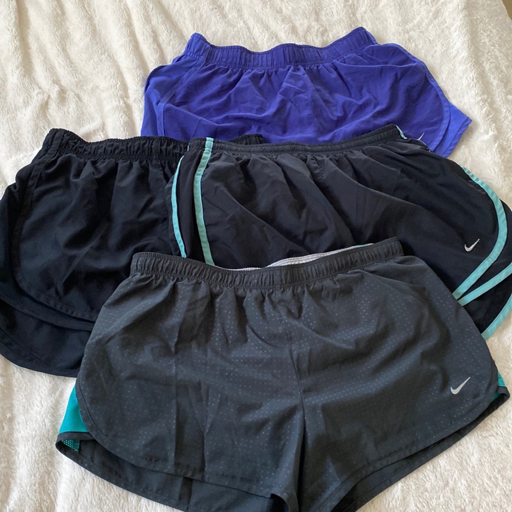4 Pairs of Nike Women’s Athletic Shorts S